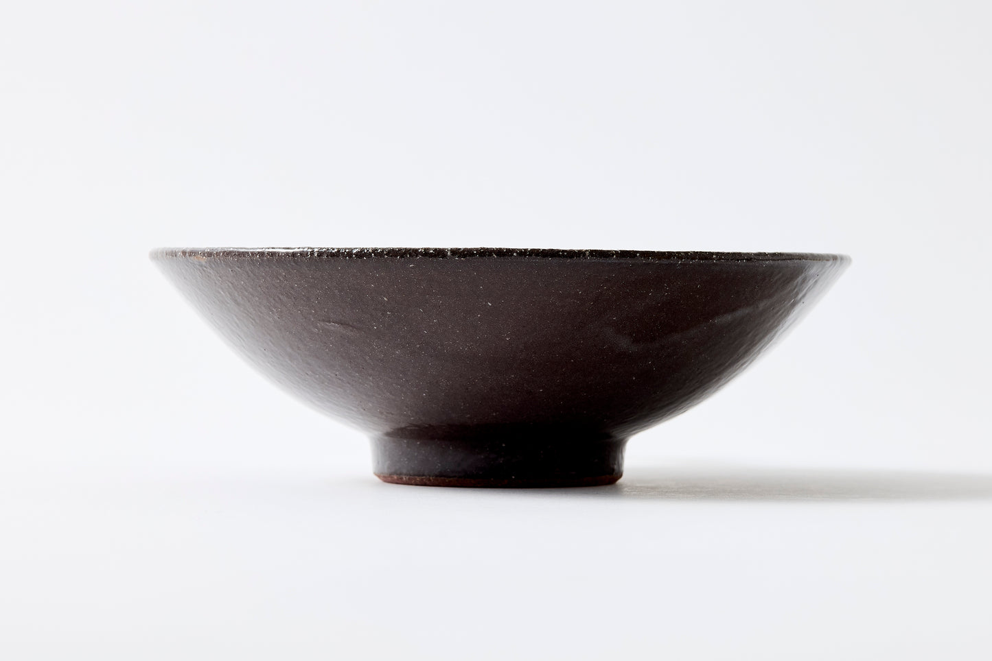 FD White Glaze Ripple Mehagi 5.5-inch Flat Bowl Hasami Porcelain
