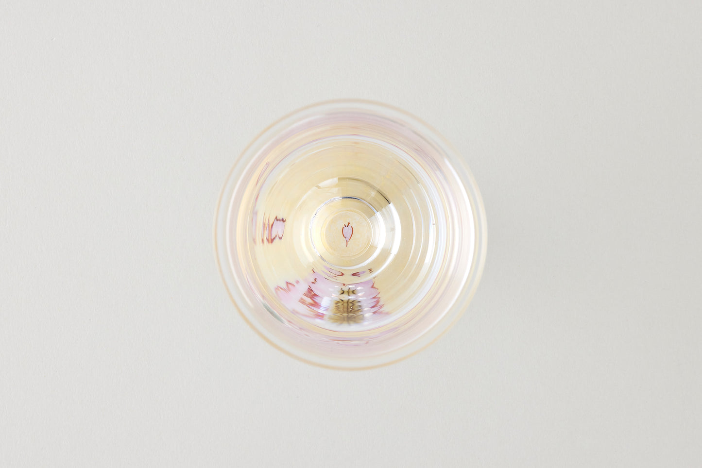 Free Glass Medium (Plain) - Sakura Motif Gold