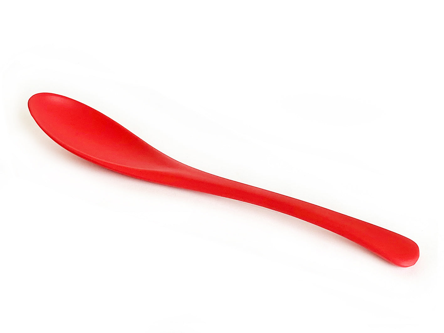 wave spoon / red