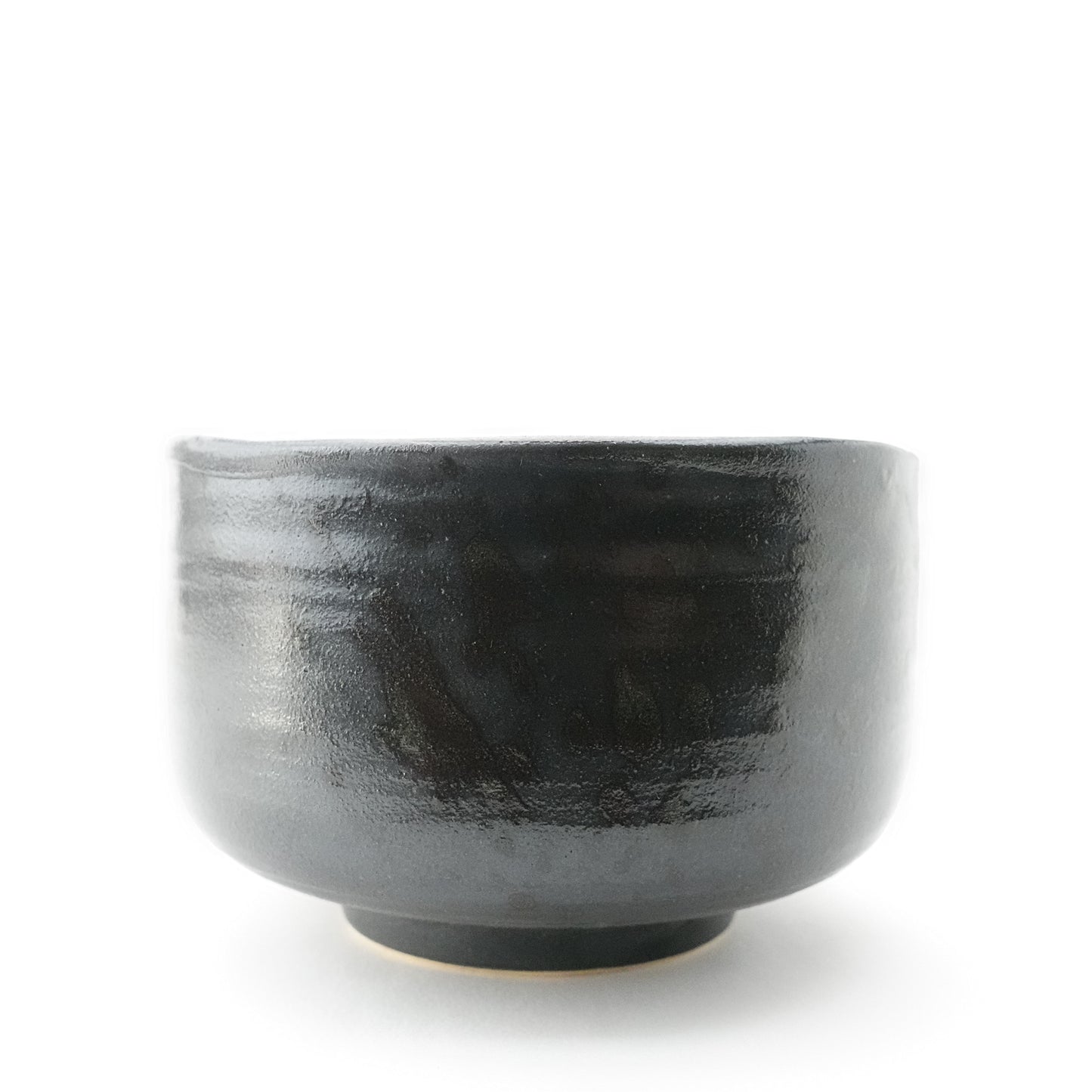 FD Black Glaze Matcha Bowl Nodate Hasami Porcelain