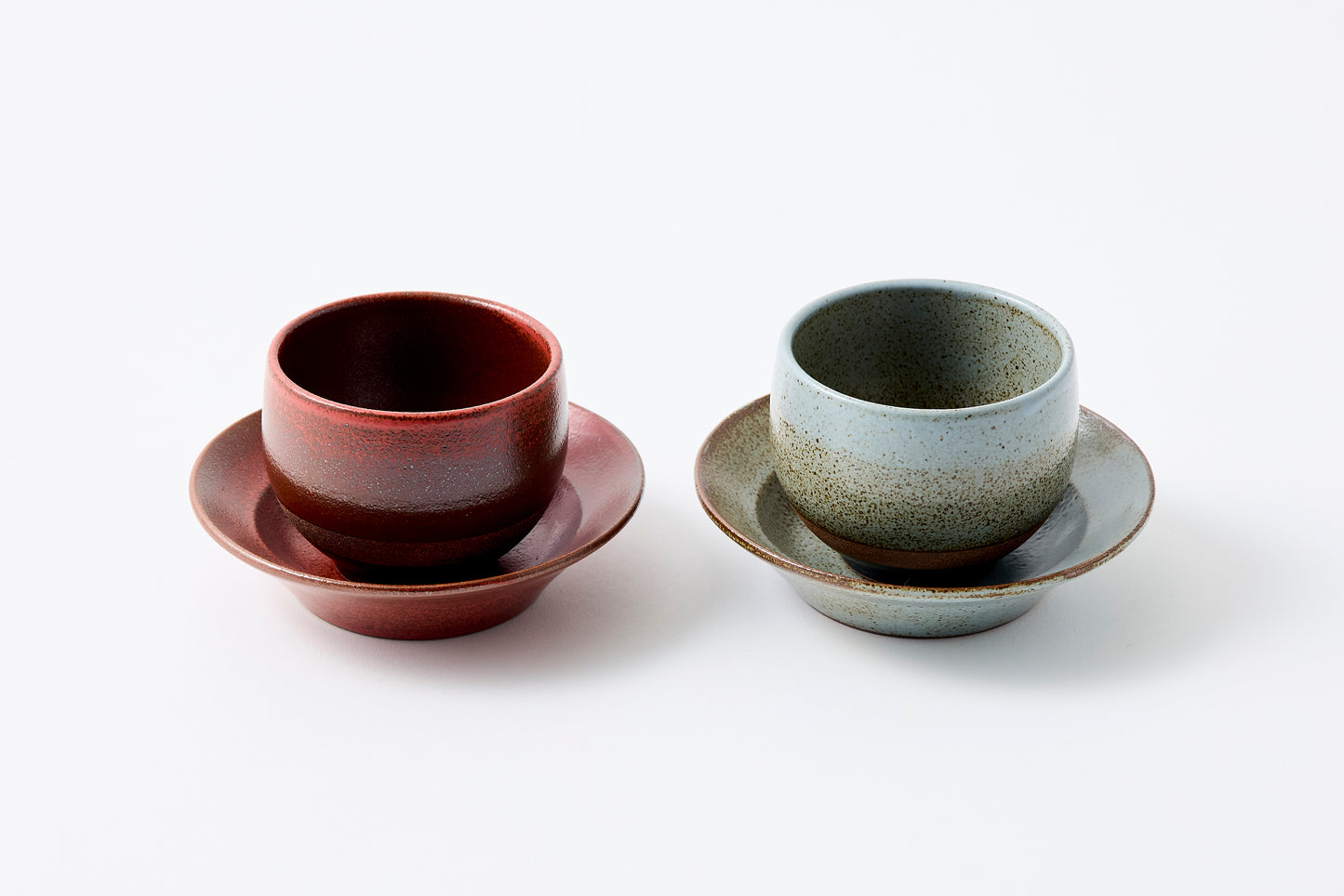 FD Akatsuki Sencha Teacup & Saucer Hasami Porcelain