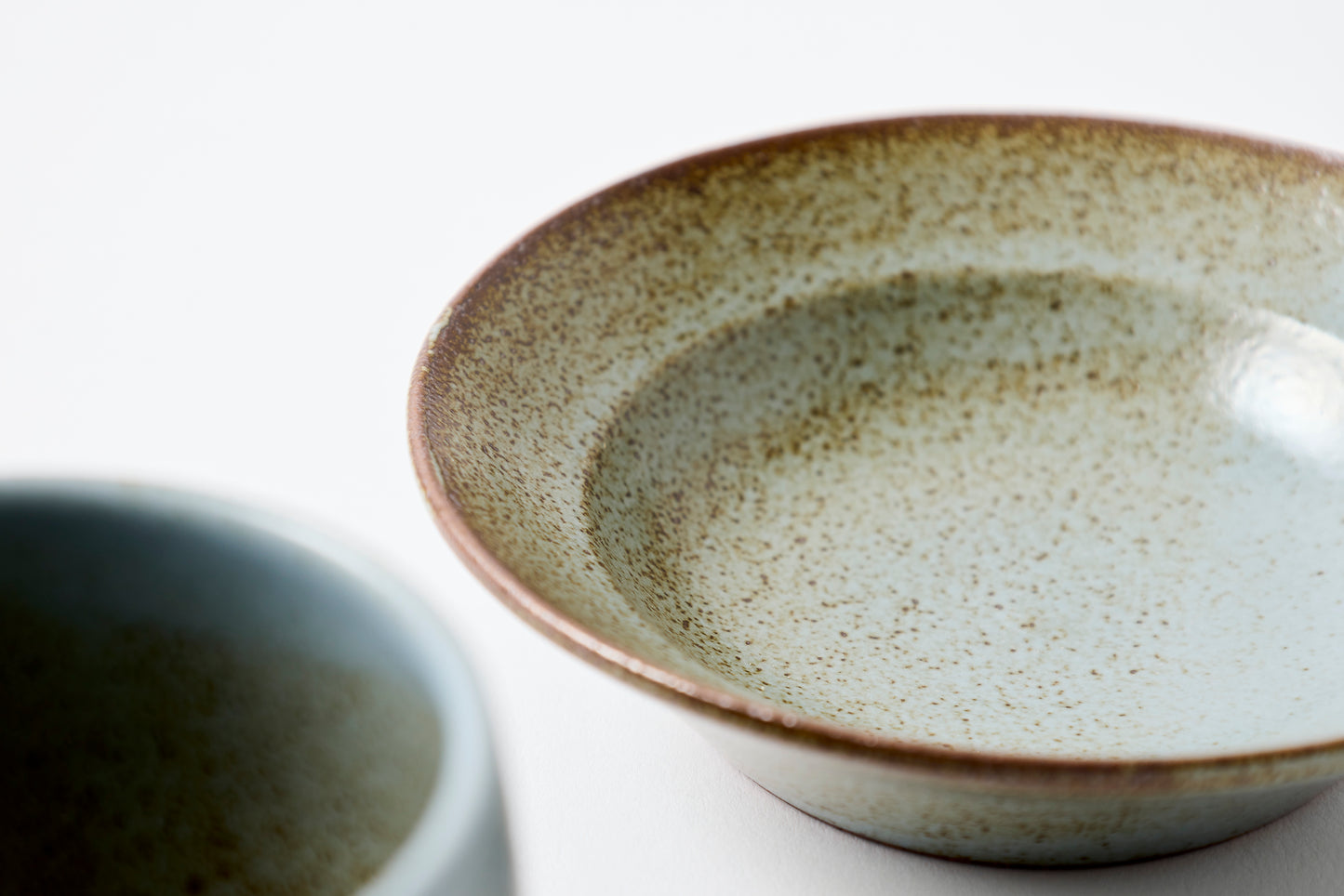 FD Nagi Sencha Teacup & Saucer Hasami Porcelain