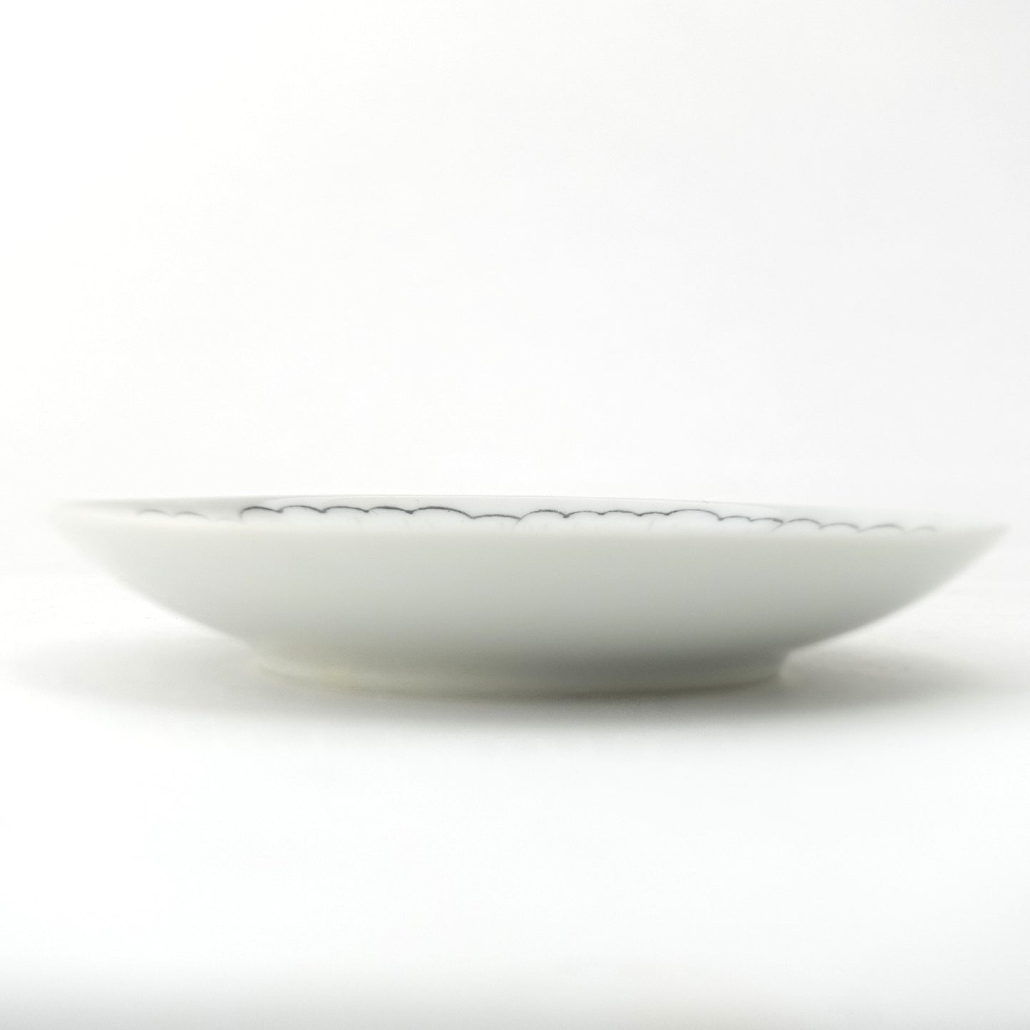 Peony Motif Nabeshima Komon Small Plate Imari Porcelain