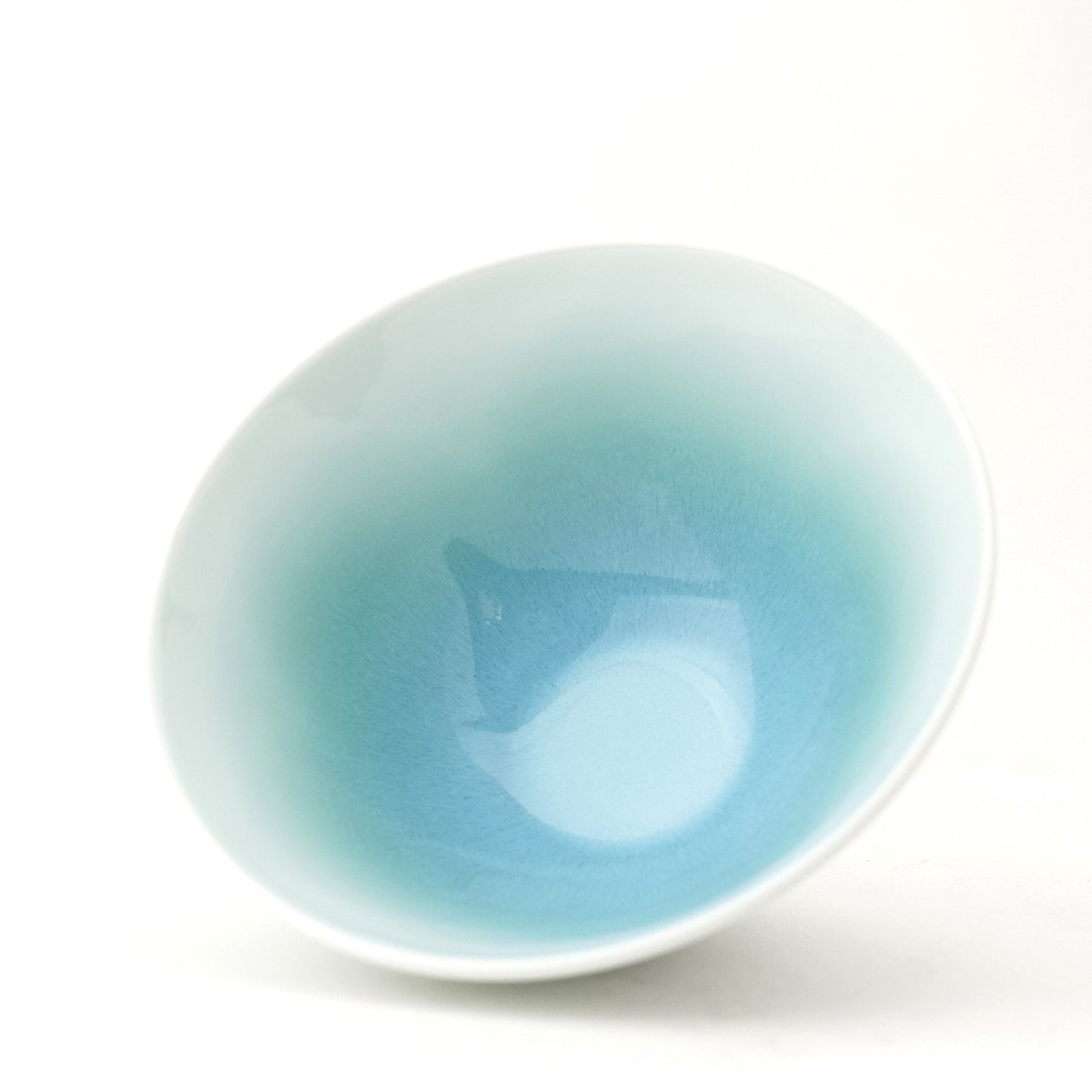 WANOKA Flower-Shaped Rice Bowl GR Arita Porcelain