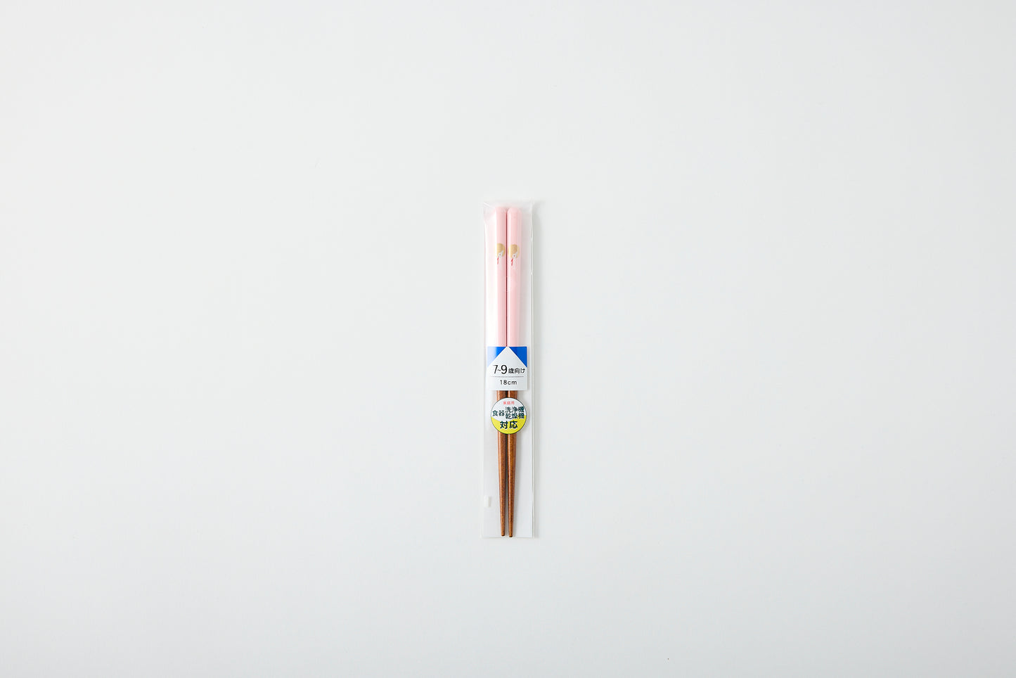 Dishwasher-Safe Moon Rabbit Chopsticks Pink 18cm