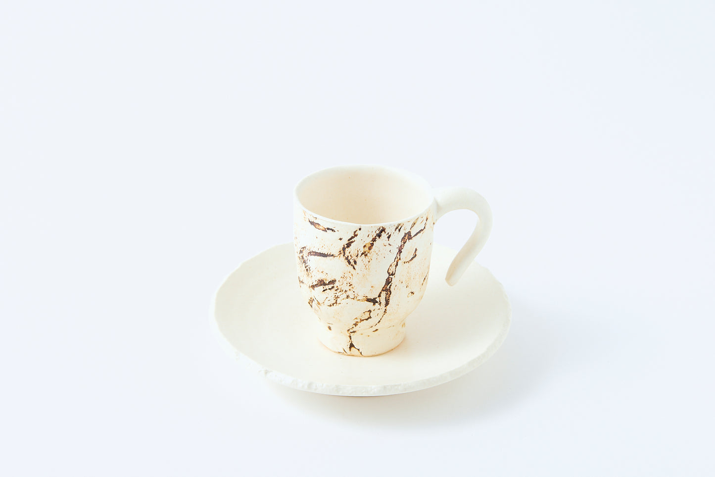 Demitasse Cup & Saucer (White)