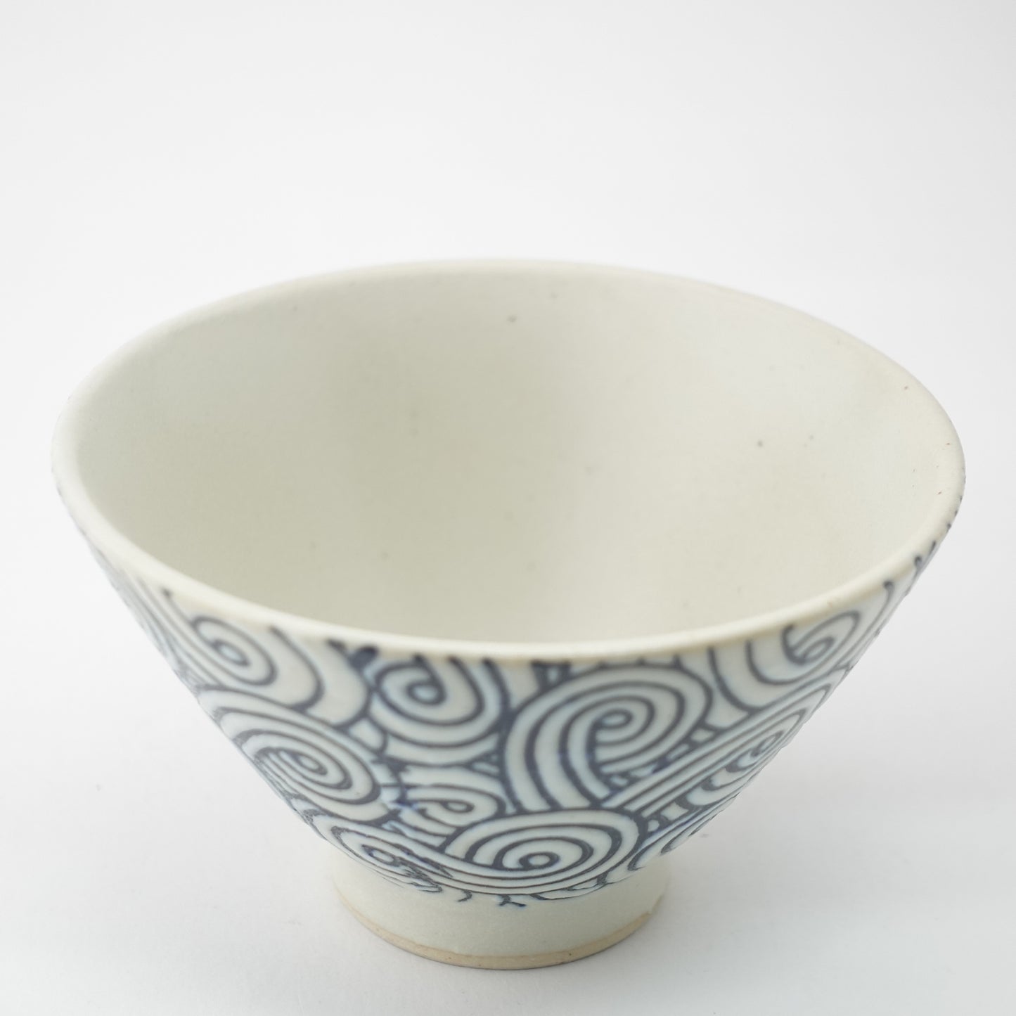 Inban UZUSHIO Rice Bowl Hasami Porcelain