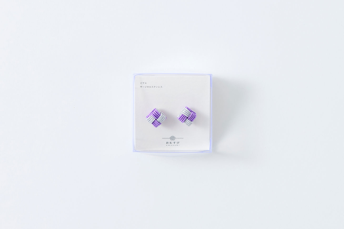 Ichimatsu | Pierce (Surgical Stainless Steel) -Bellflower & Silver