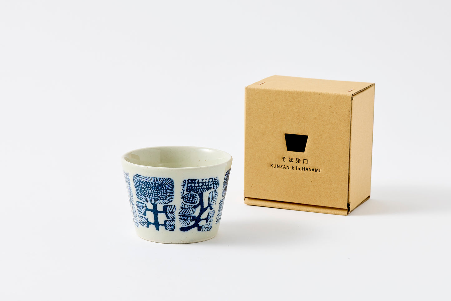 Inban AZTECA Sobachoko Cup Hasami Porcelain