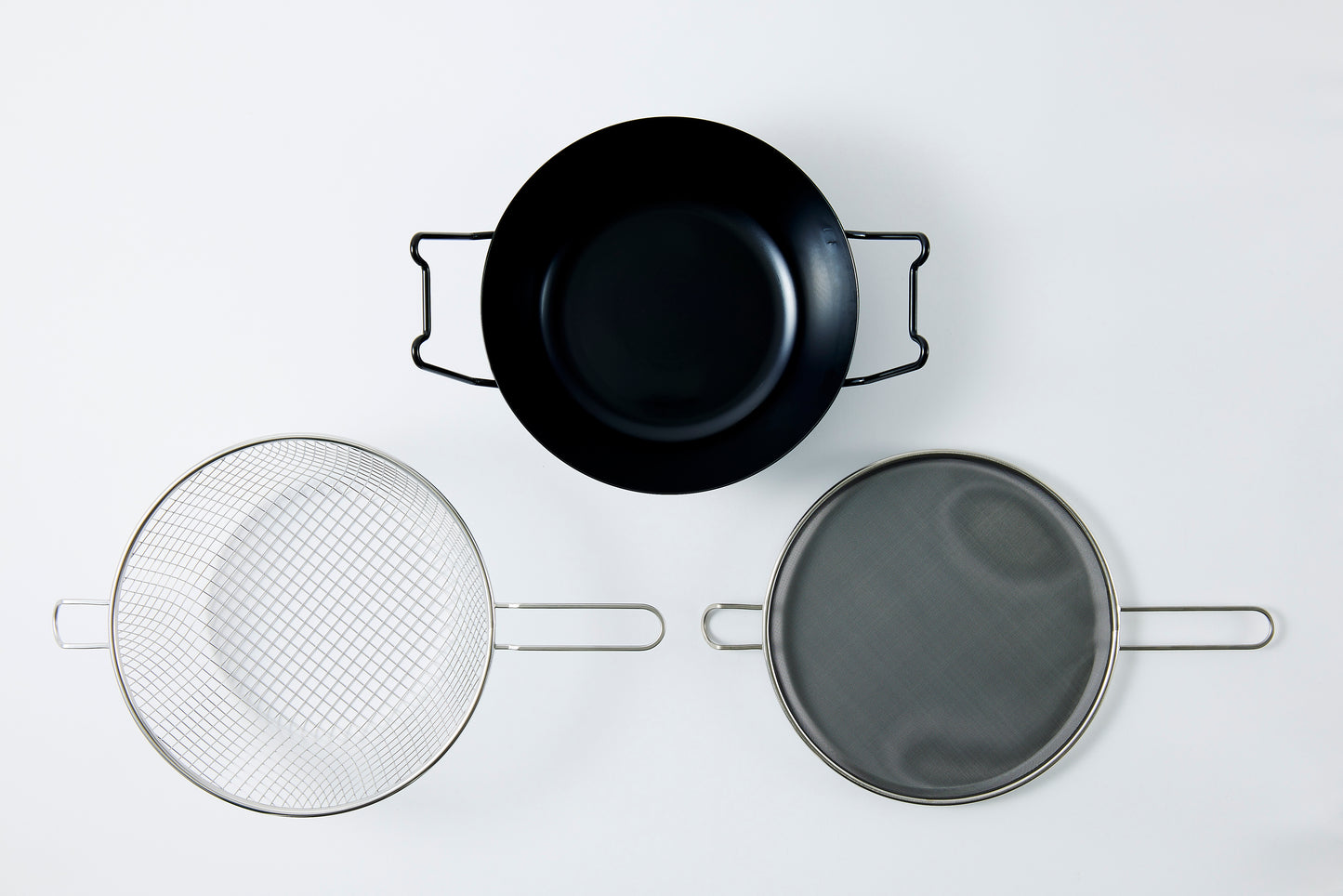Iron Deep Frying Pot 28cm