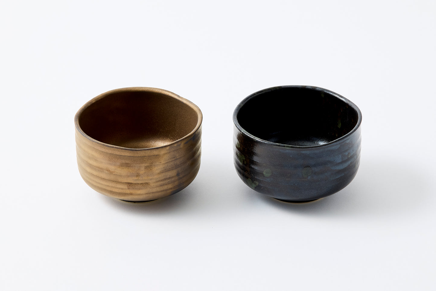 FD Gold Mud Glaze Nodate Matcha Bowl Hasami Porcelain