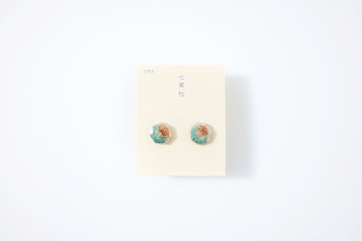 Shinonome Heptagon Earrings
