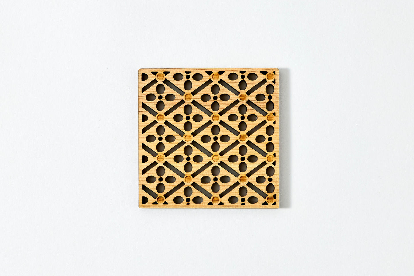 Coaster – Plum Blossoms in Diamond Pattern