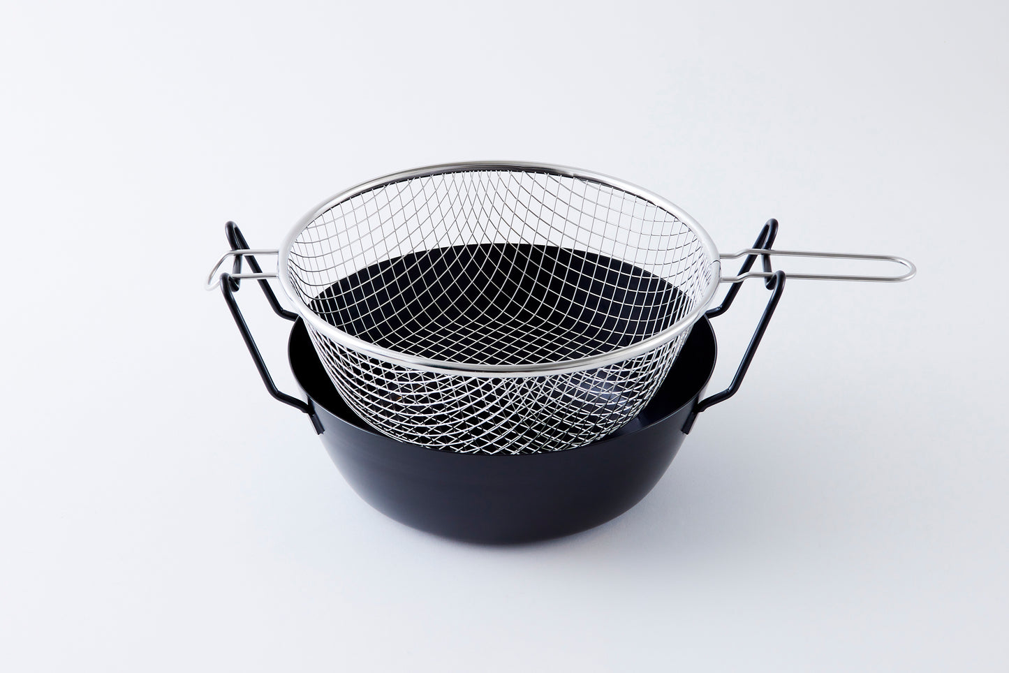 Iron Deep Frying Pot 28cm