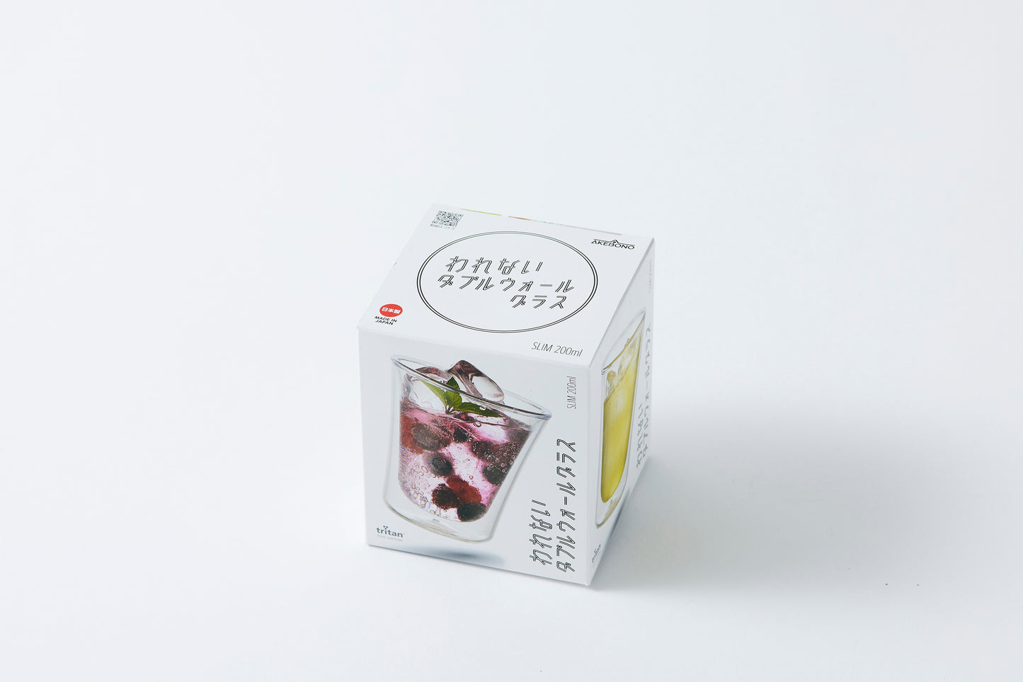 Unbreakable Double-Wall Glass Slim 200ml