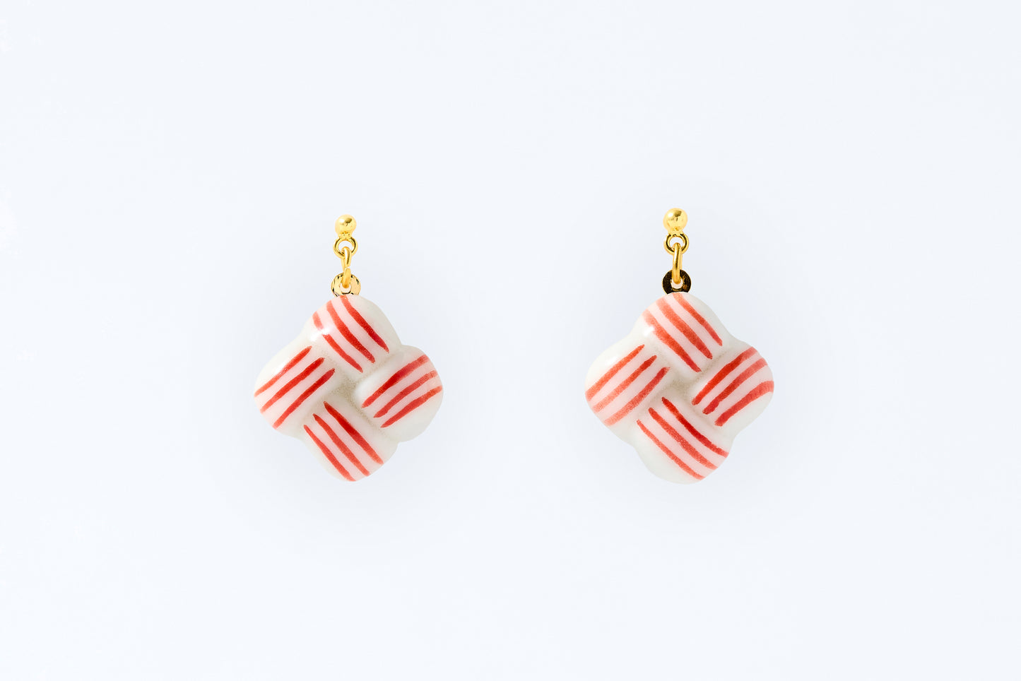 Musubi Red Earrings
