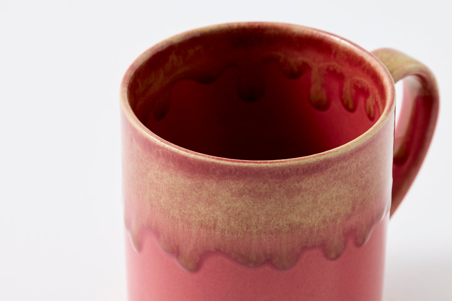 FD Edge Glaze Drip Tall Mug Hasami Porcelain
