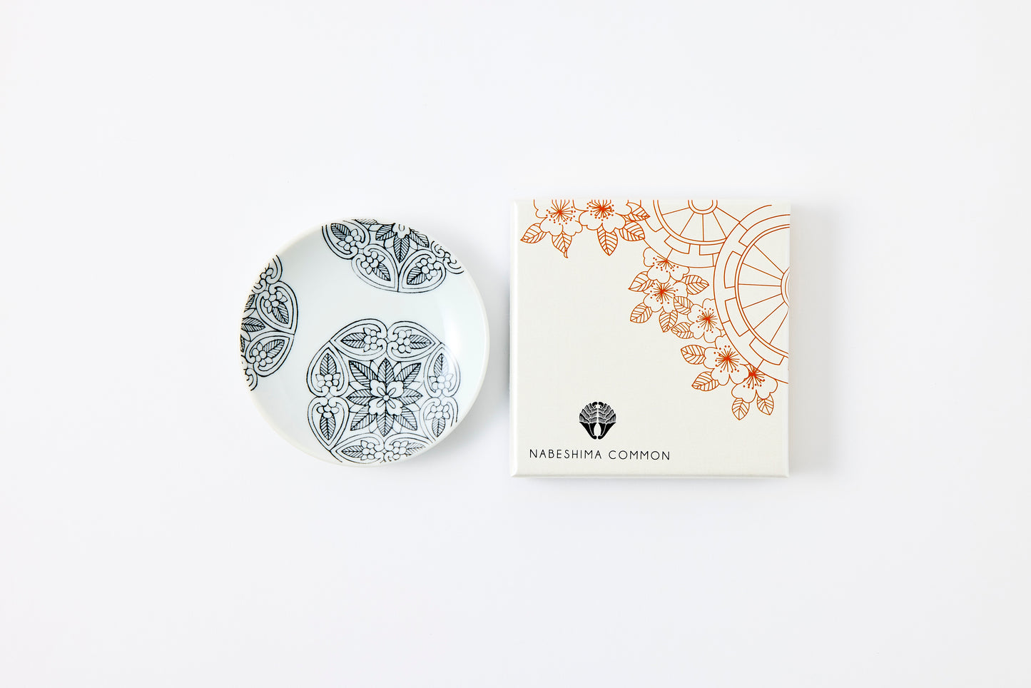 Mokko Nabeshima Komon Small Plate Imari Porcelain