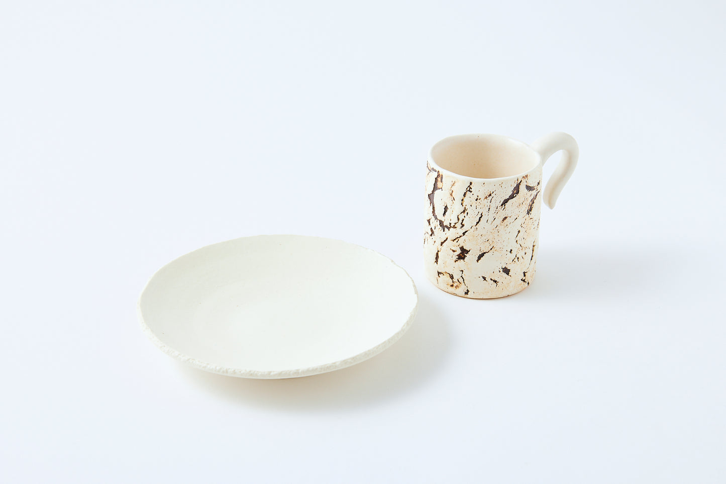 Coffee Cup & Saucer (White)