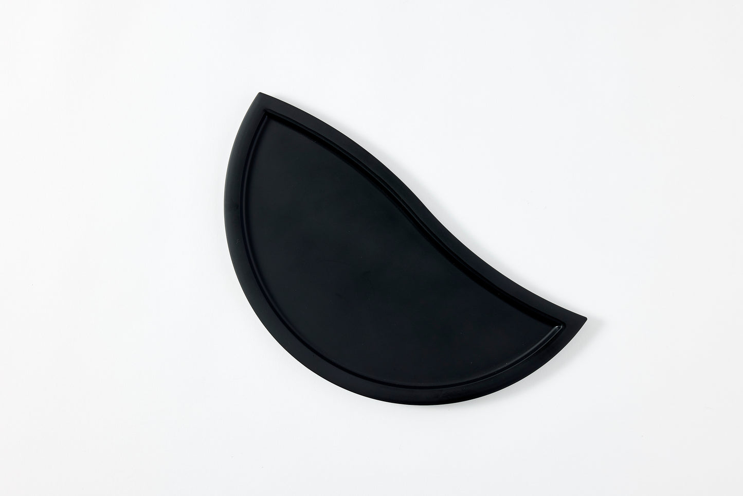couple plate / matte black
