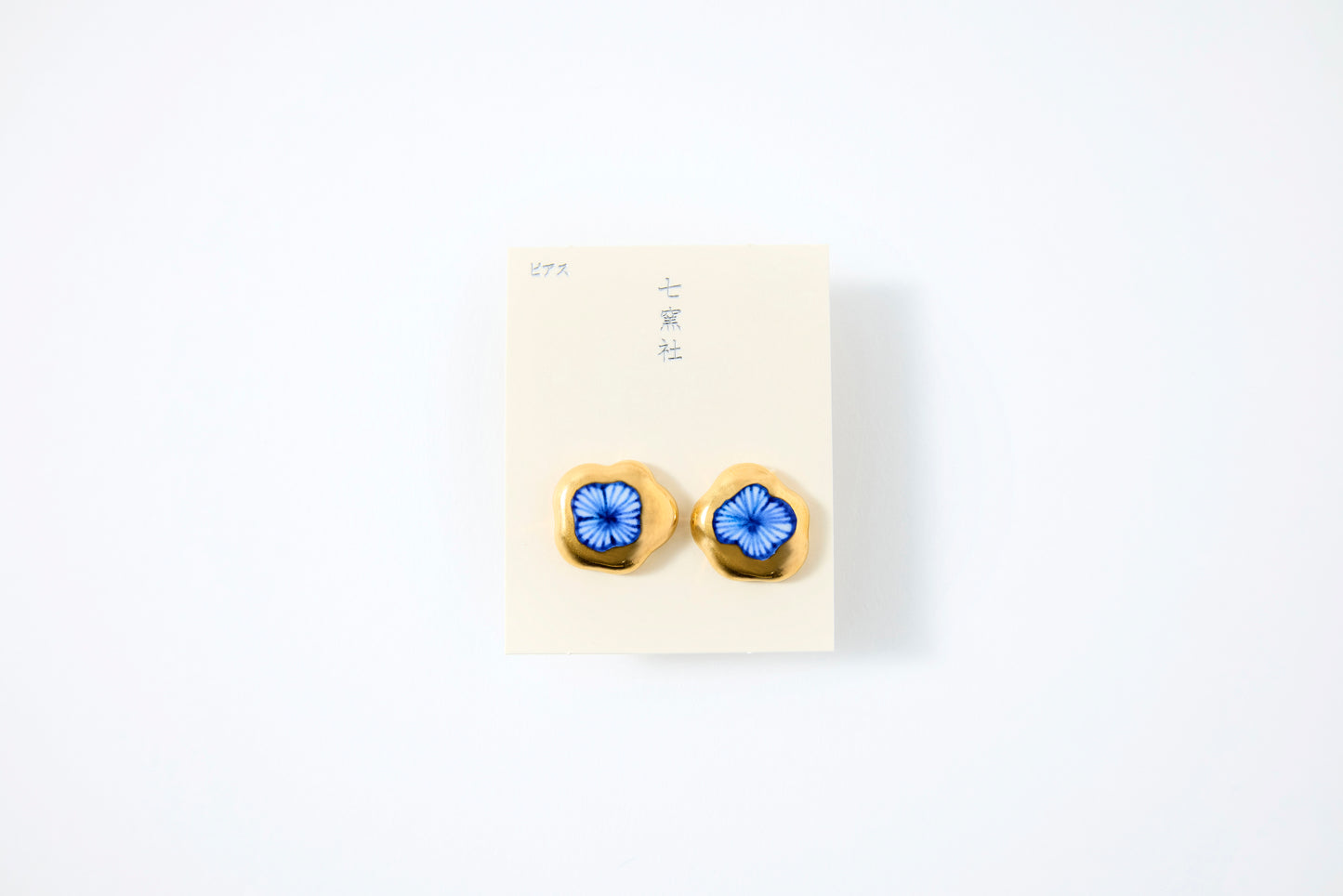Watagumo Hana-Jugusa Large Earrings