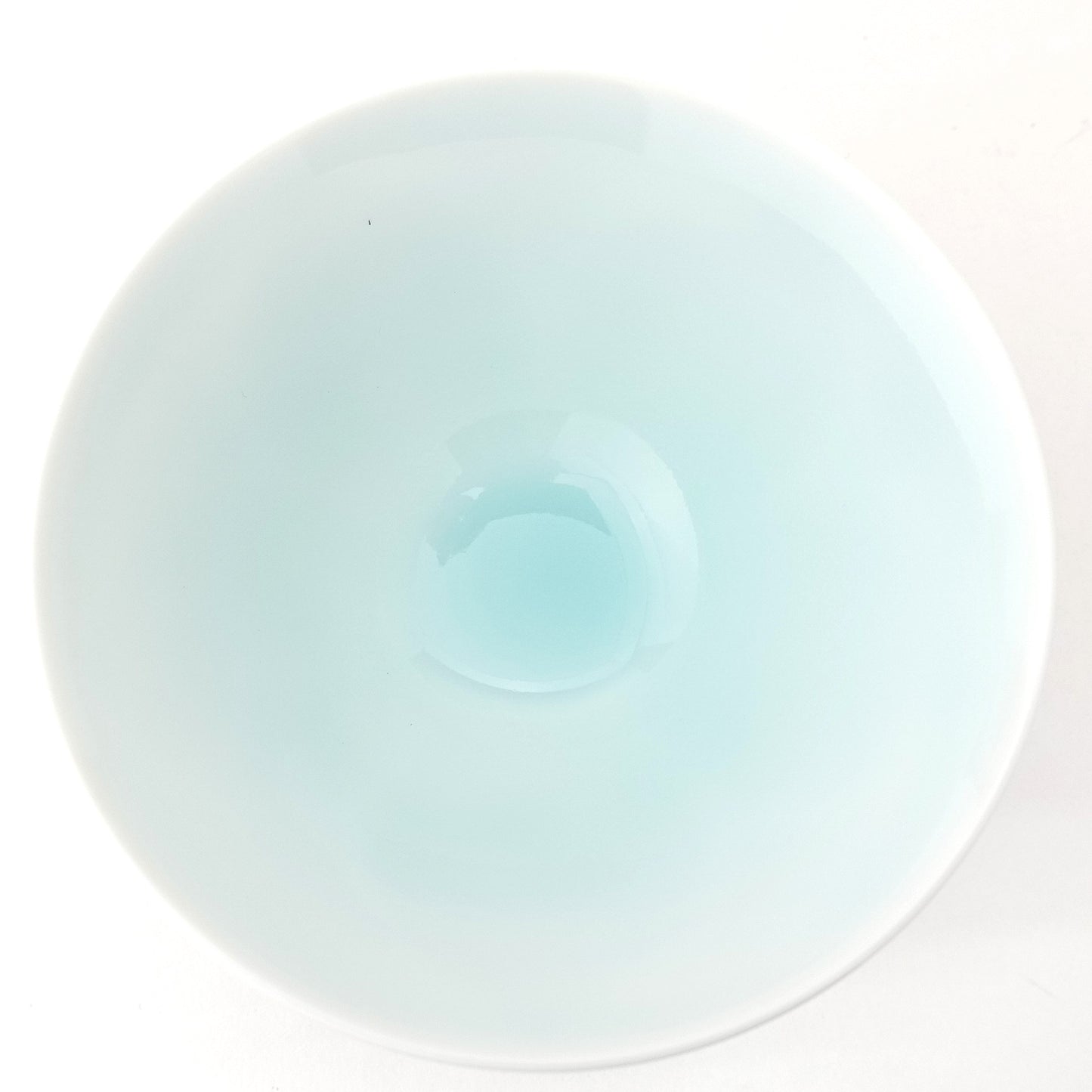 WANOKA Flower-Shaped Rice Bowl Celadon Arita Porcelain