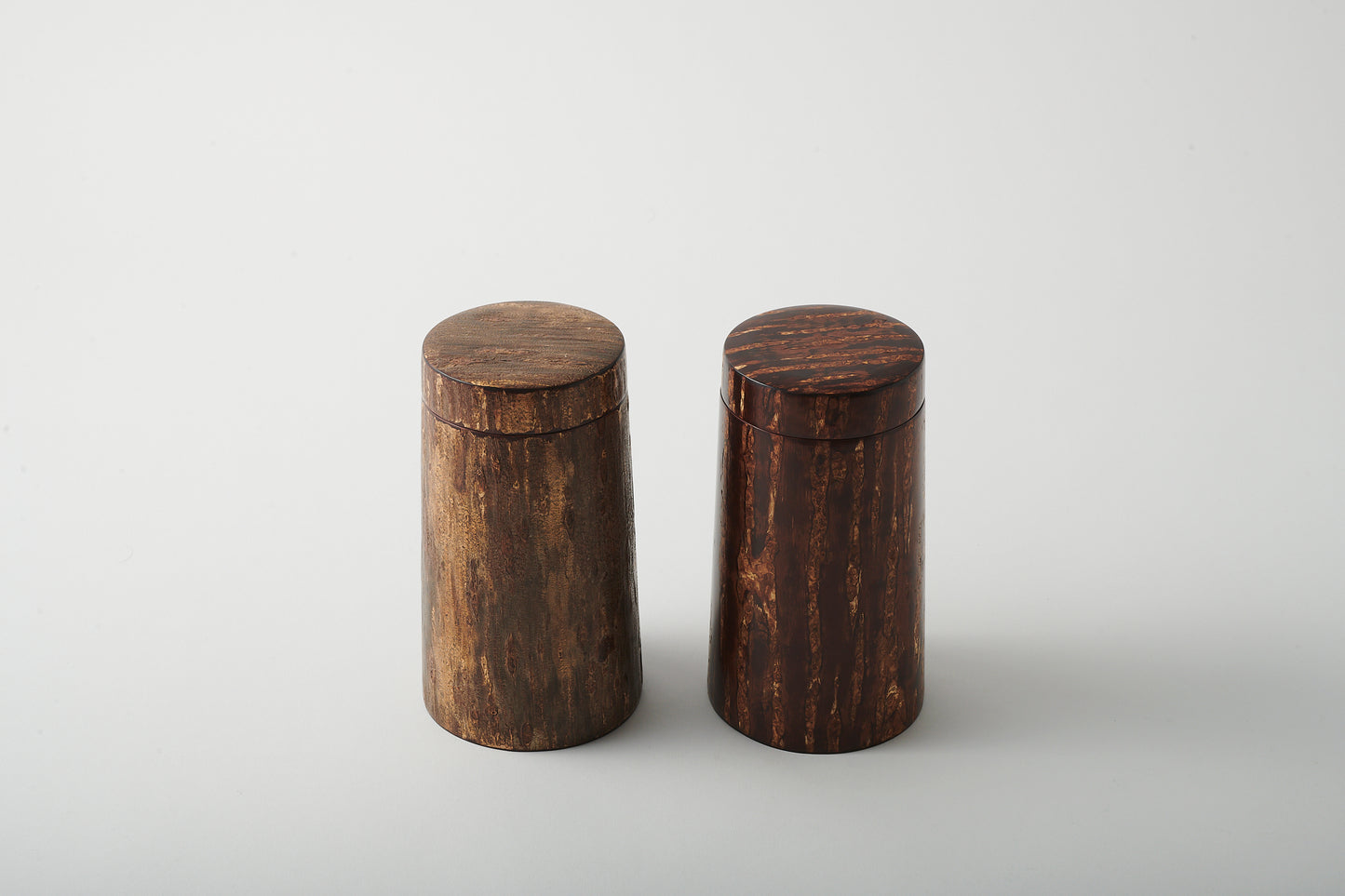Tea Canister Cone Frosted Decor by Keitaro Arakawa