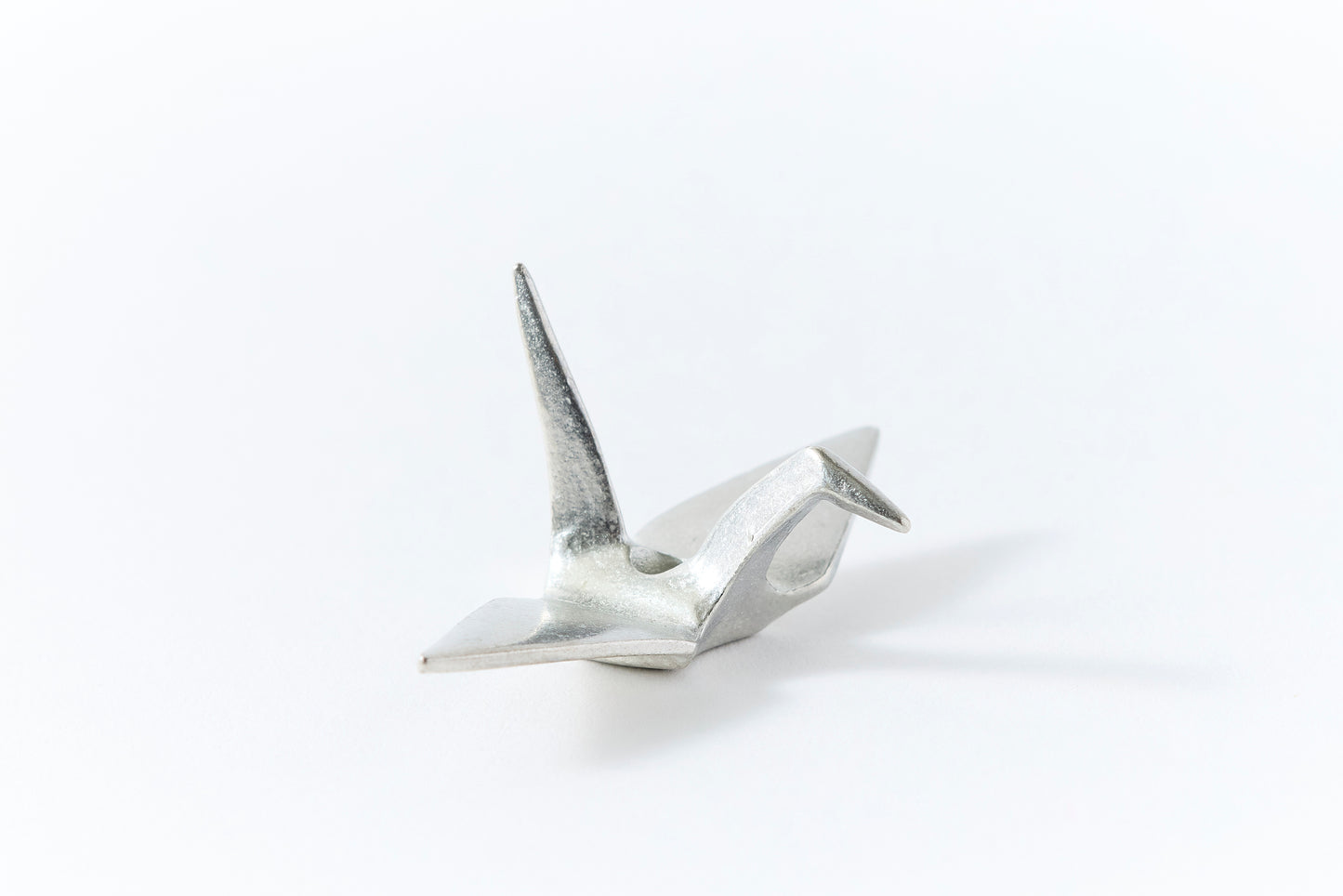 Tin Incense Holder - Crane