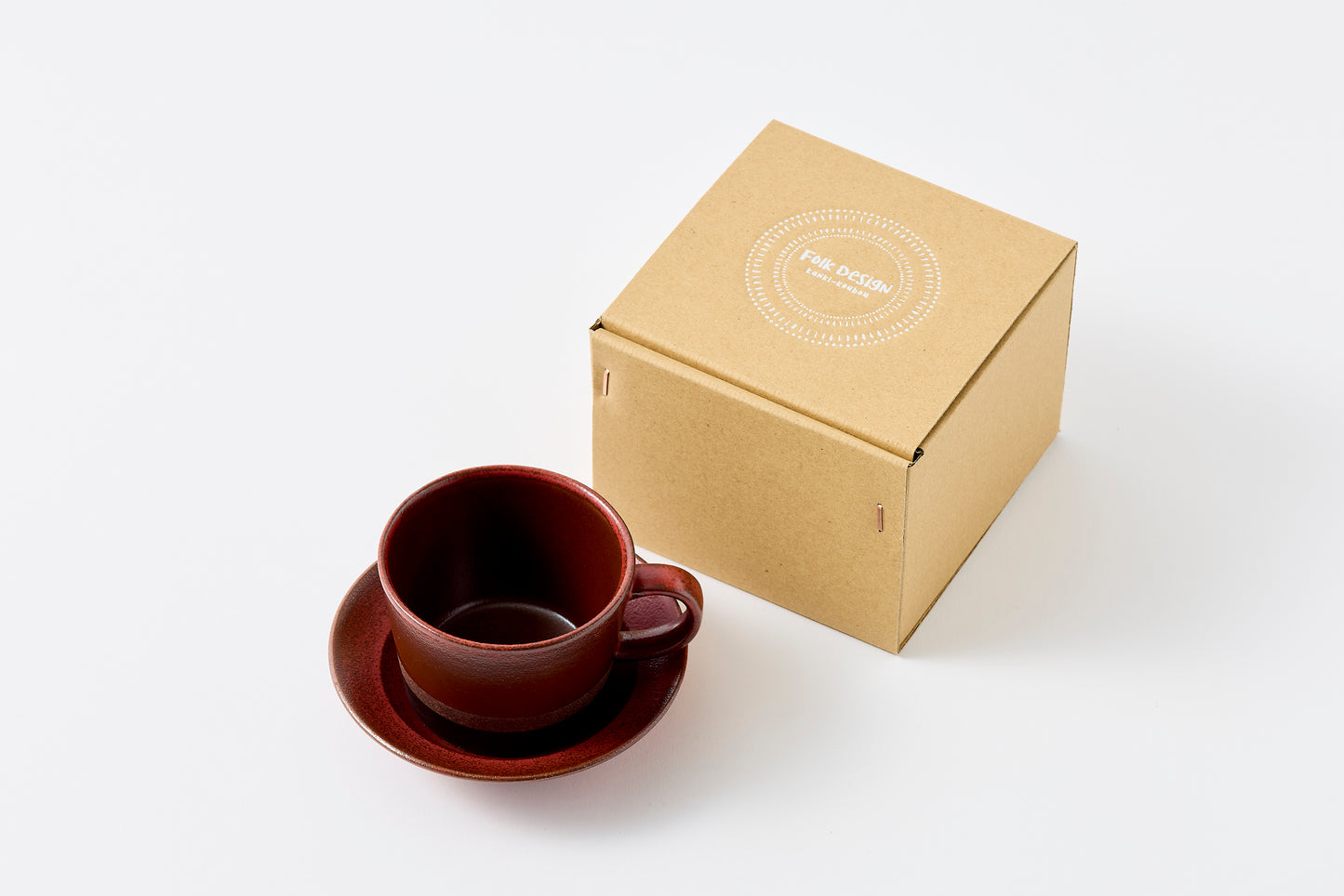 Akatsuki Cup & Saucer Hasami Porcelain