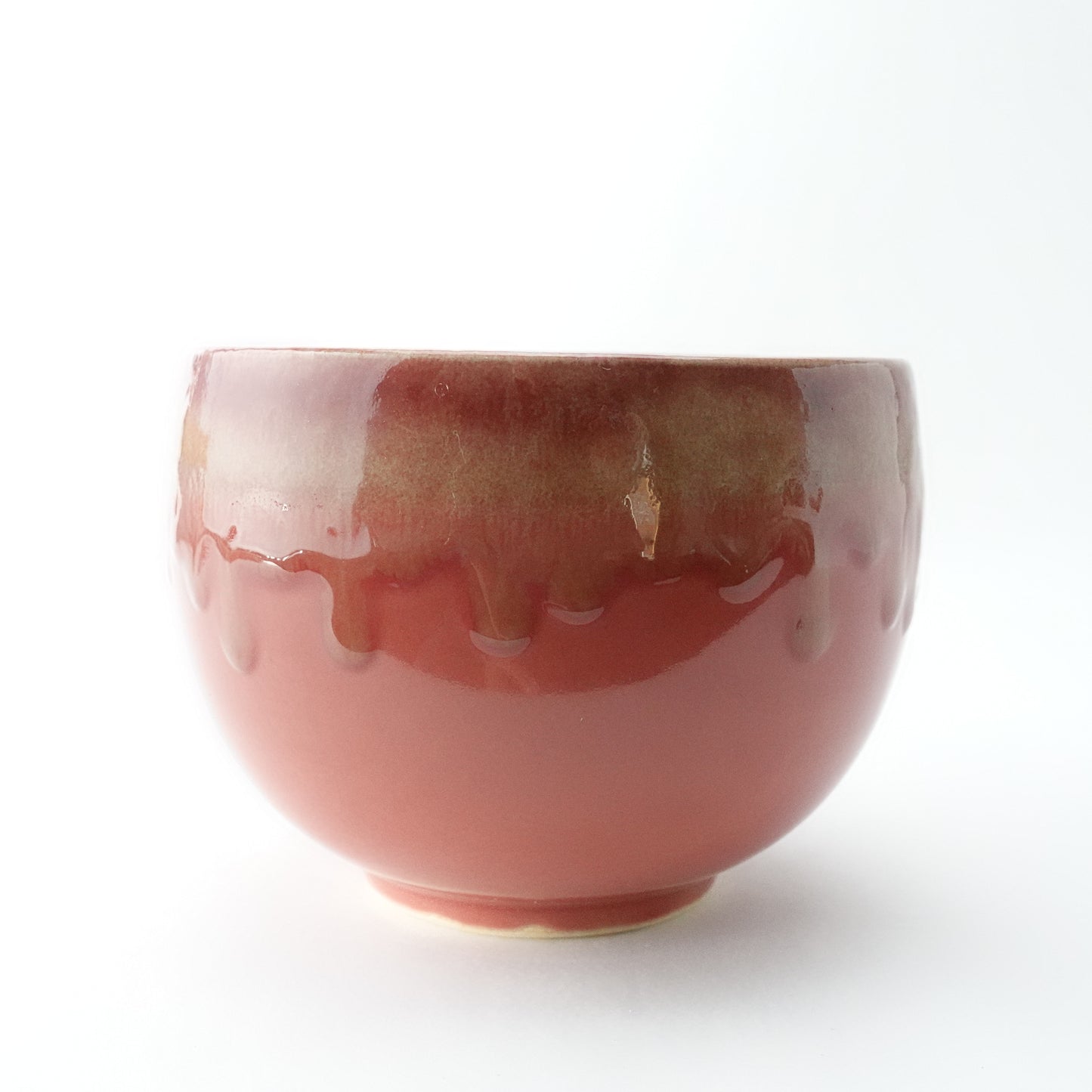Edge Glaze BrushRound Bowl Matcha Bowl Hasami Porcelain