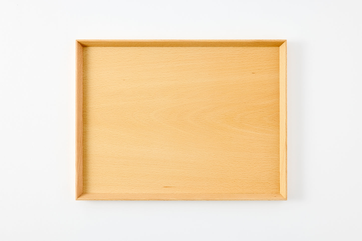 Shiraki Luncheon Tray Beech 12-inch