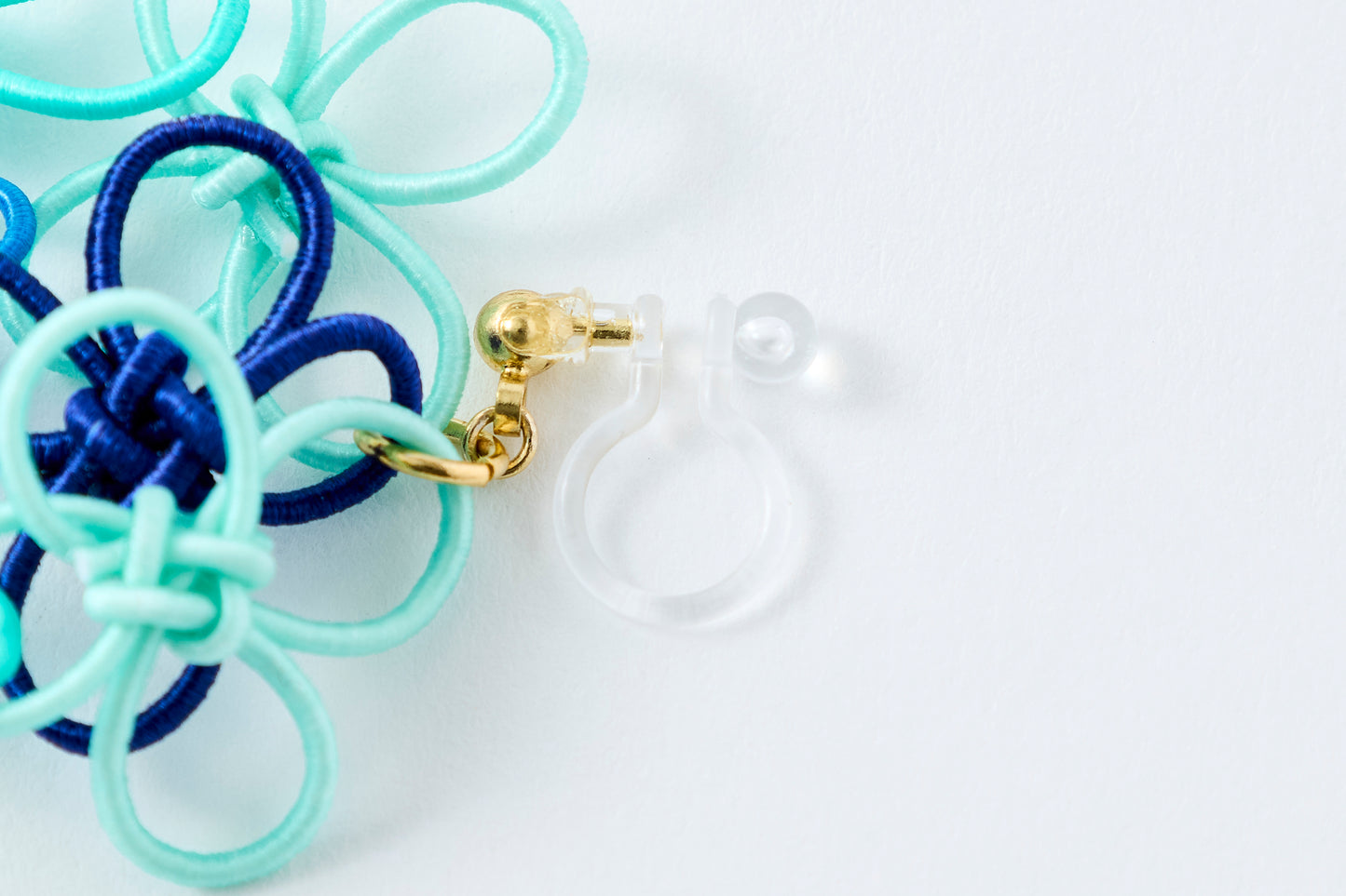 Flower Garden | Non-Pierced Earrings (Resin) - Sky Dew