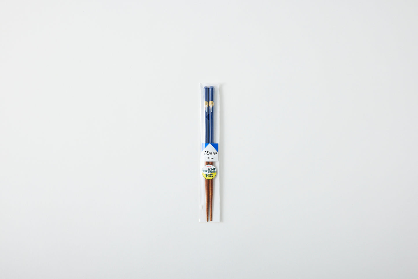 Dishwasher-Safe Moon Rabbit Chopsticks Blue 18cm