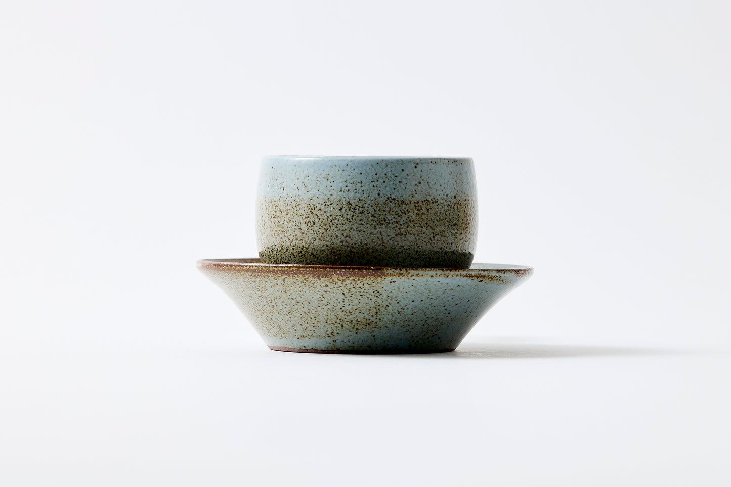 FD Nagi Sencha Teacup & Saucer Hasami Porcelain