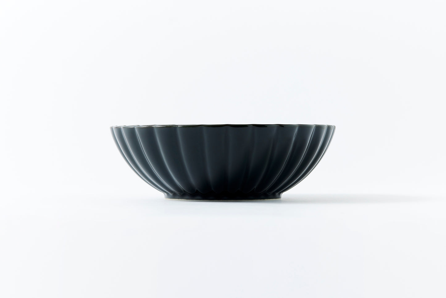 Deep Round Bowl Ink Black Large