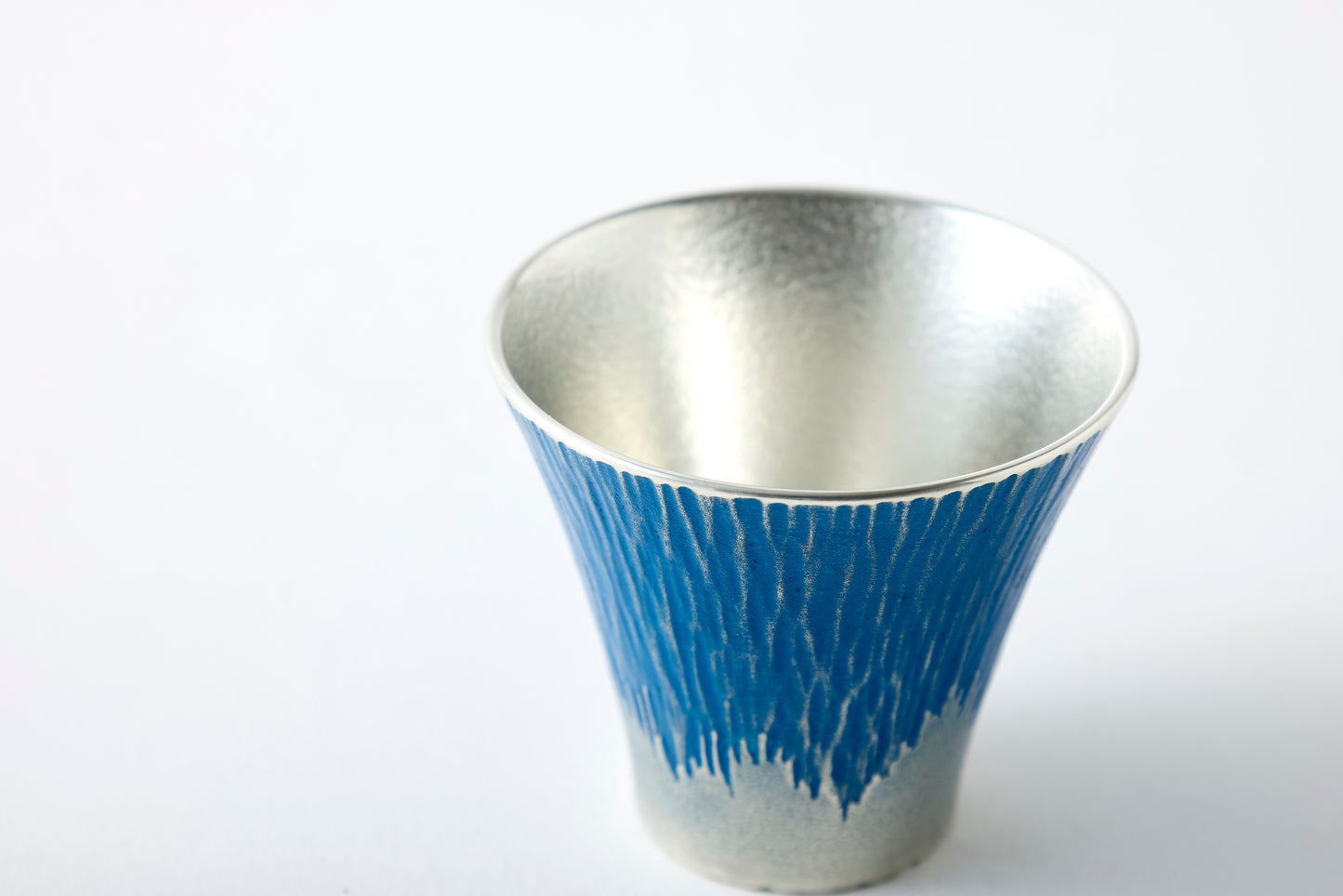 Mt. Fuji Sake Cup Blue – 55ml