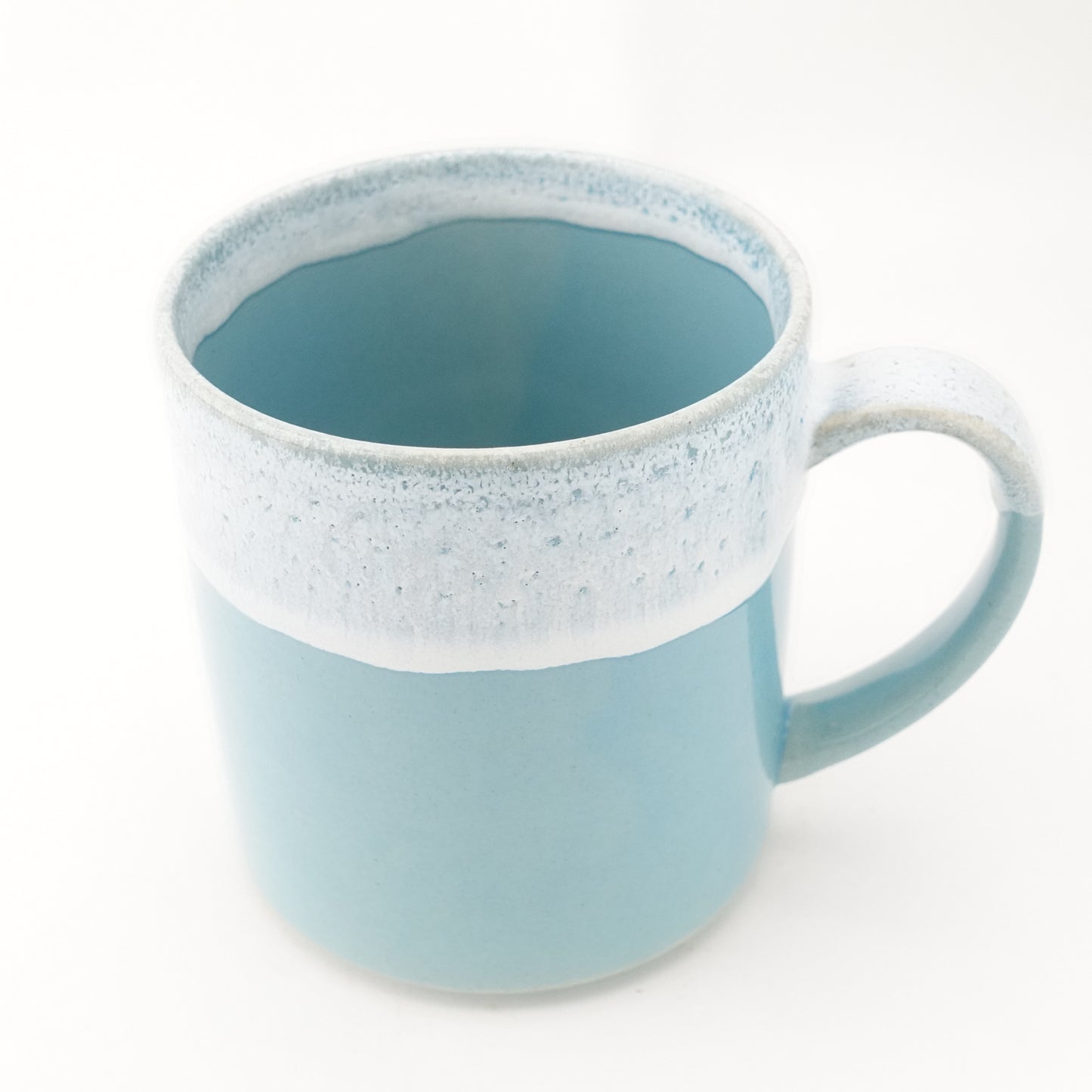 FD Blue Karatsu Drip Tall Mug Hasami Porcelain