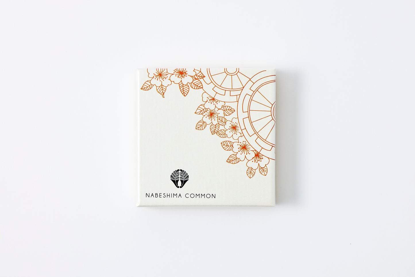 Camellia Motif Nabeshima Komon Small Plate Imari Porcelain