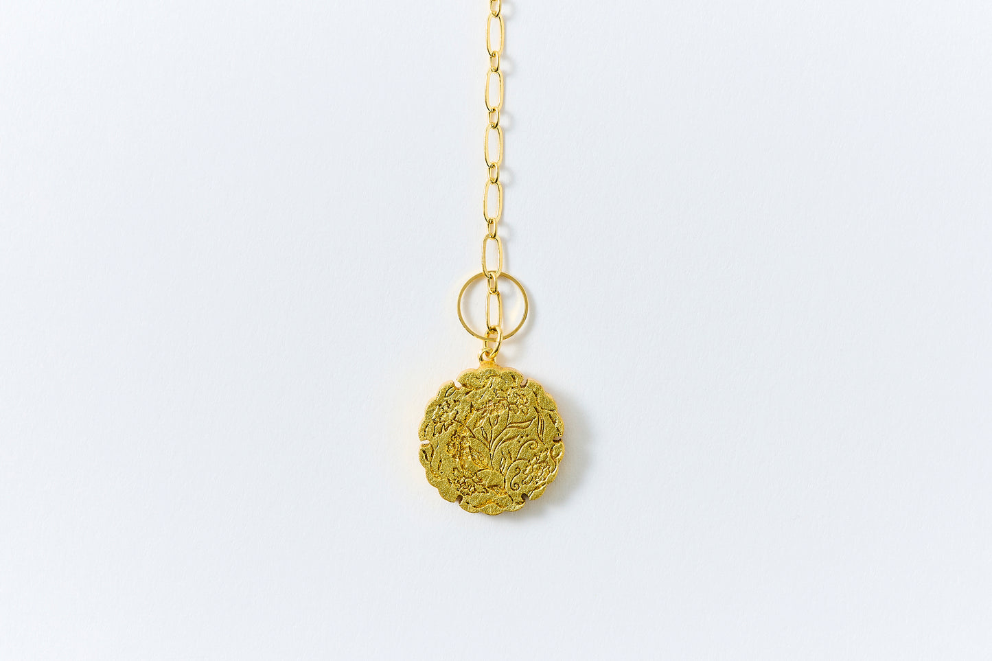 HAKUCESSORY Necklace Money Luck Gold
