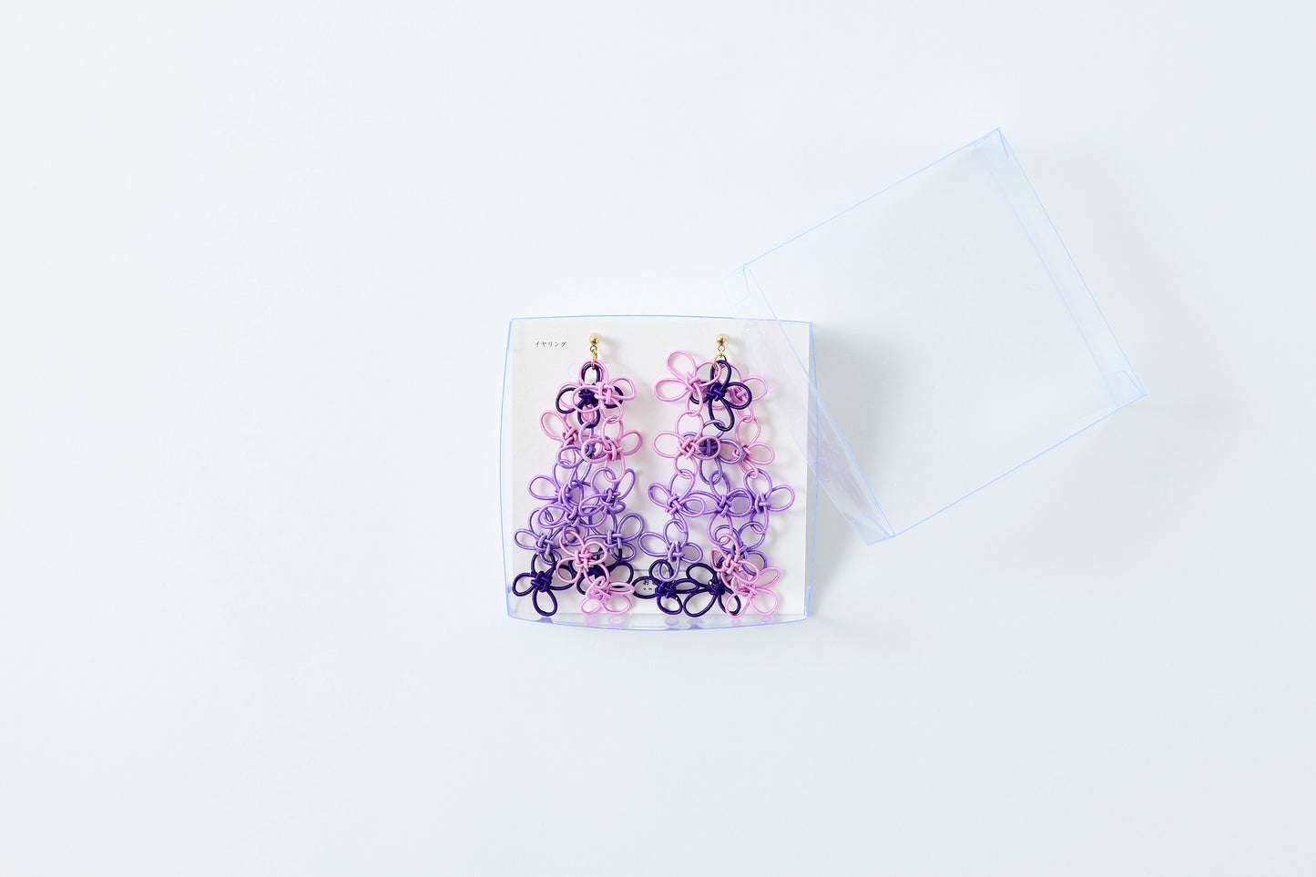 Flower Garden | Non-Pierced Earrings (Resin) - Wisteria Melody