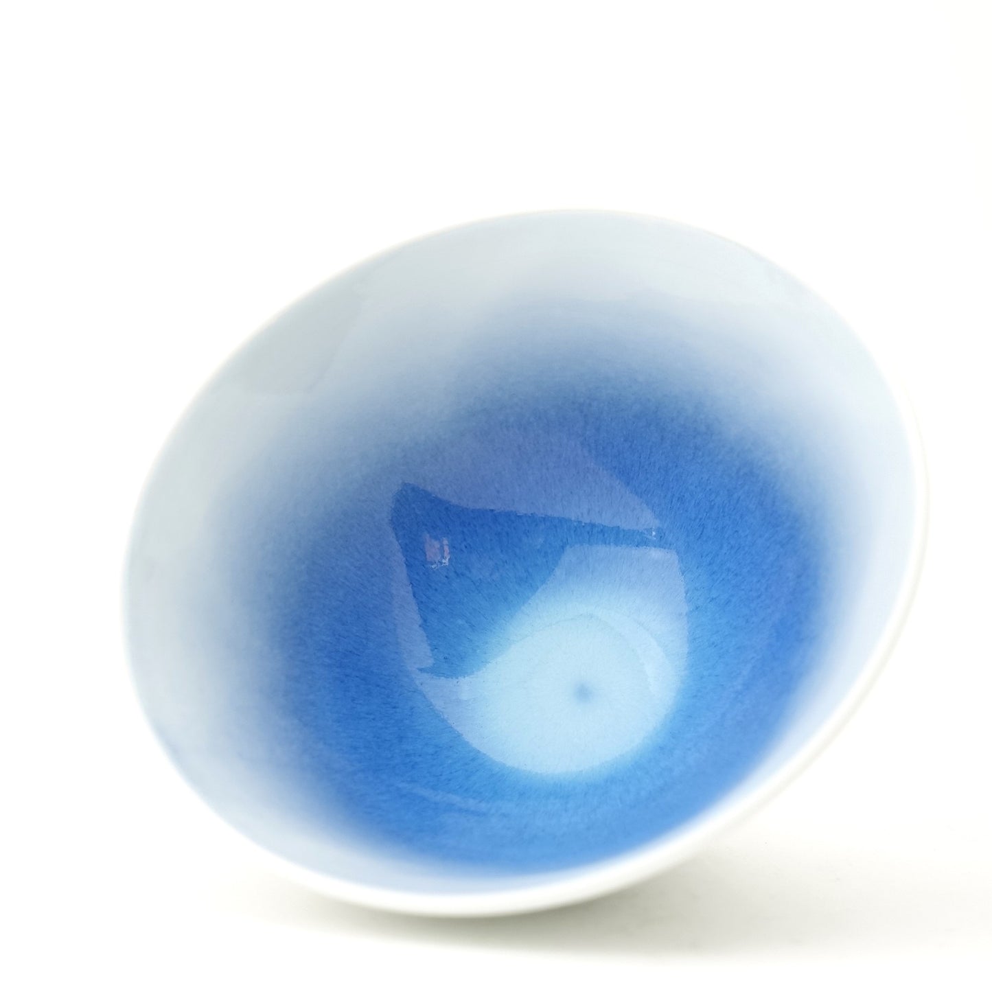 WANOKA Flower-Shaped Rice Bowl BL Arita Porcelain