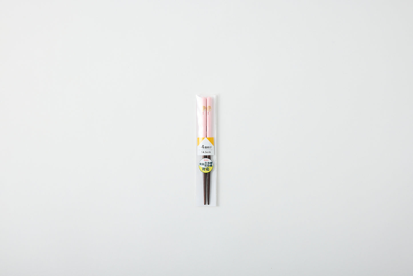 Dishwasher-Safe Moon Rabbit Chopsticks Pink 14.5cm