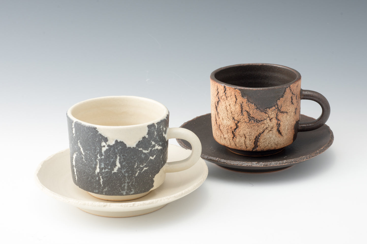 Coffee Cup & Saucer (Straight Type)