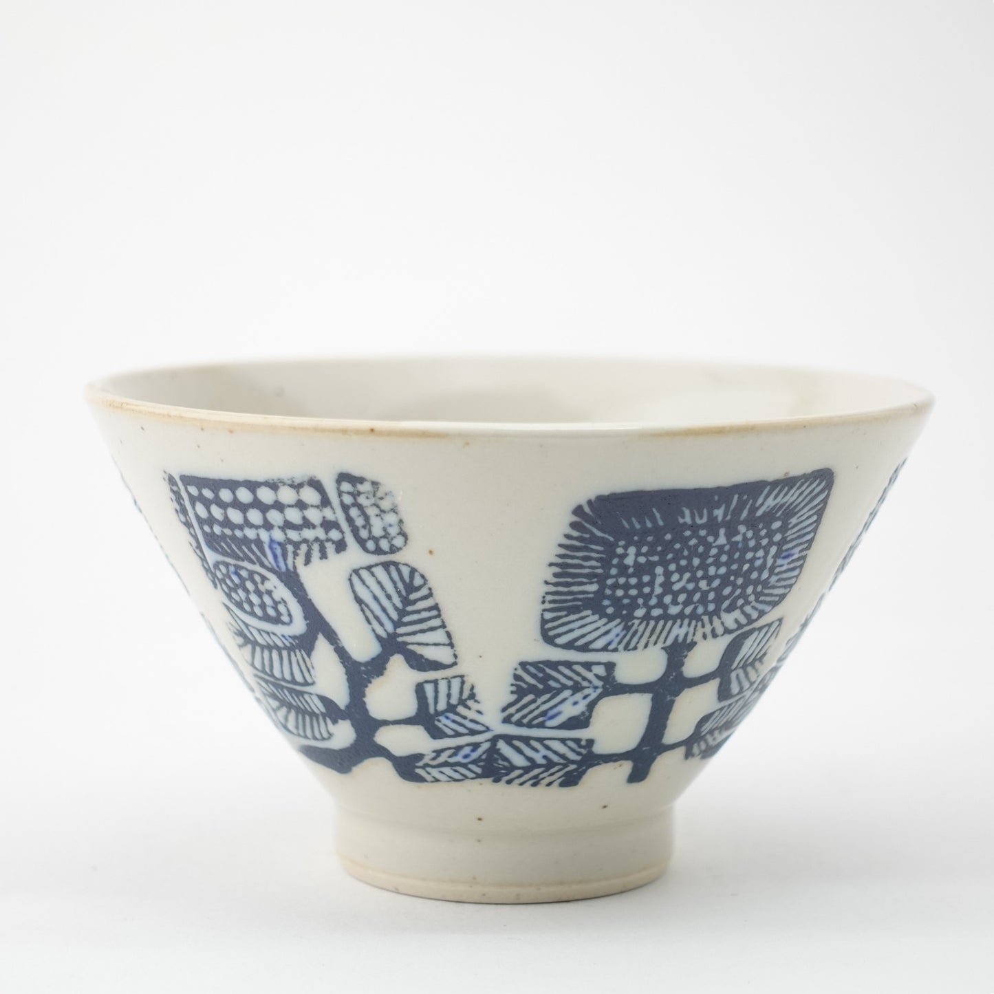 Inban AZTECA Rice Bowl Hasami Porcelain