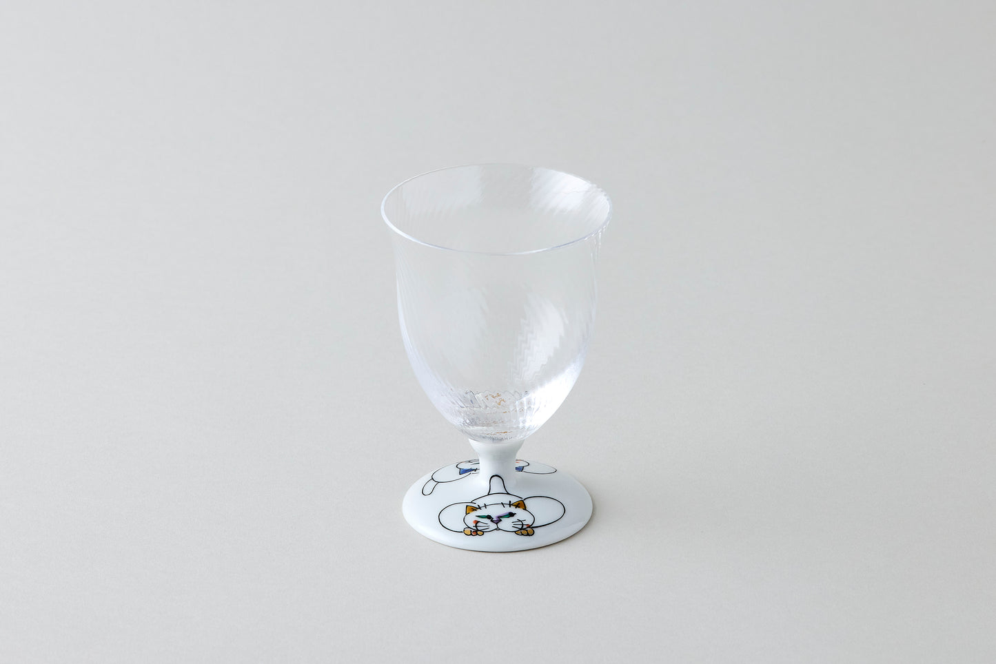 Free Glass Small (Diagonal Cut) - Cat's Holiday