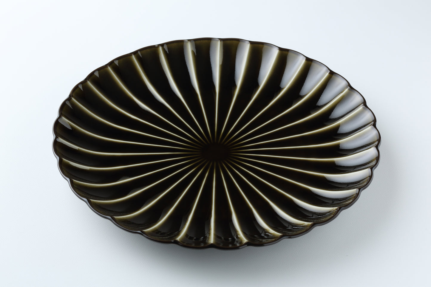 11-inch Plate Rikyu Green