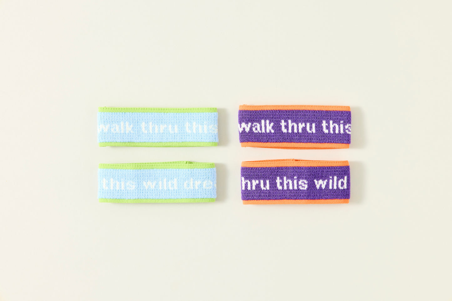 ankle bands / walk through this wild dream.