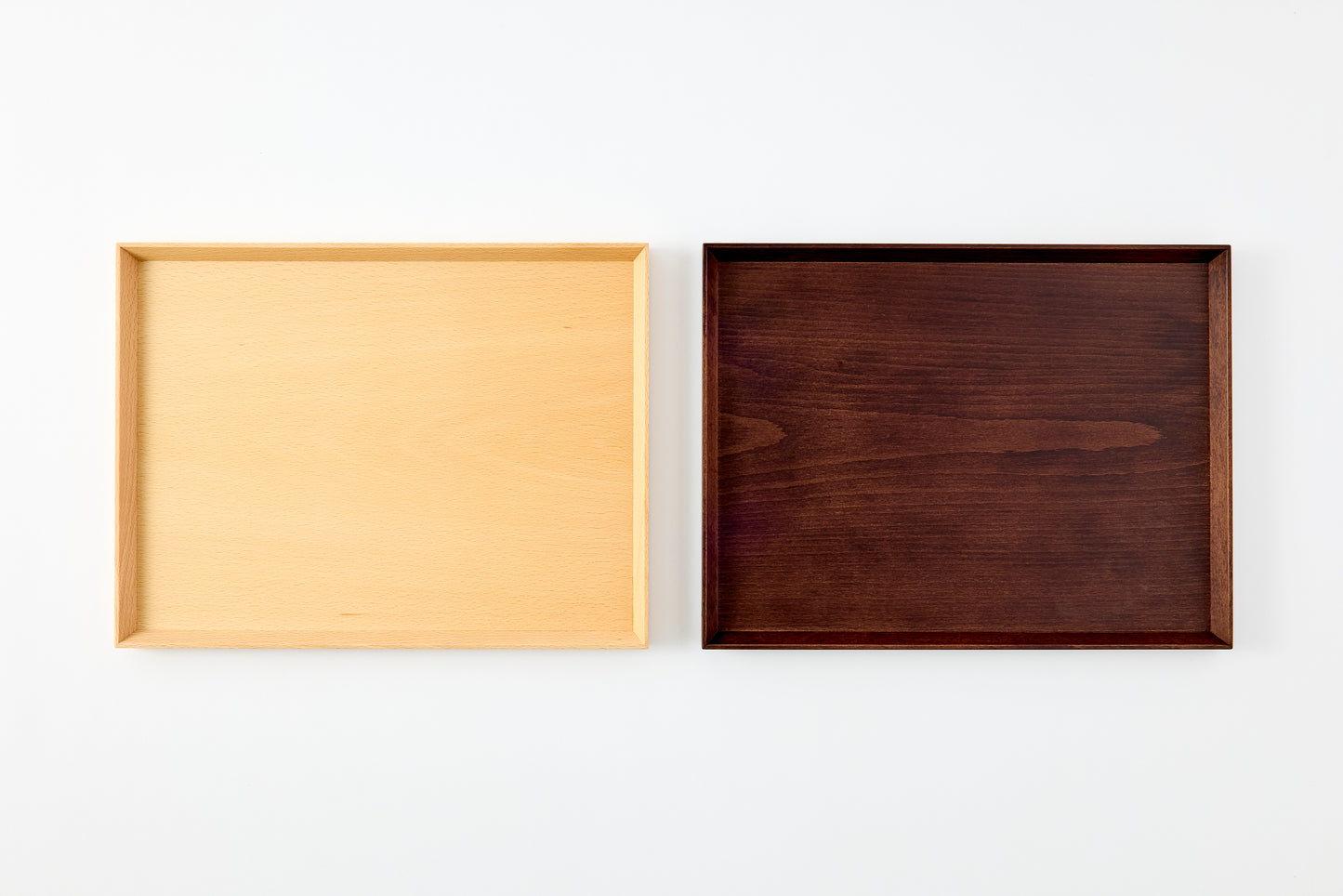 Shiraki Luncheon Tray Beech 12-inch