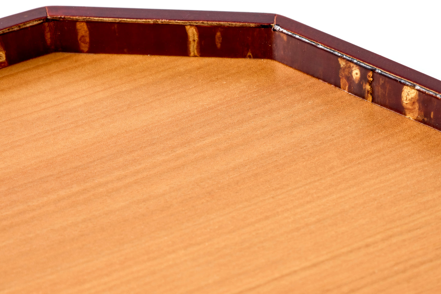 12-Sided Tray (Small) – Cherry Wood