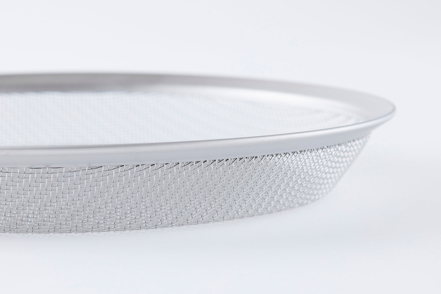 Stainless Steel Shallow Strainer 21cm (Medium)